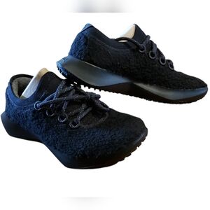 Allbirds Wool Dasher 2 Fluffs Natural Black Womens Size 7